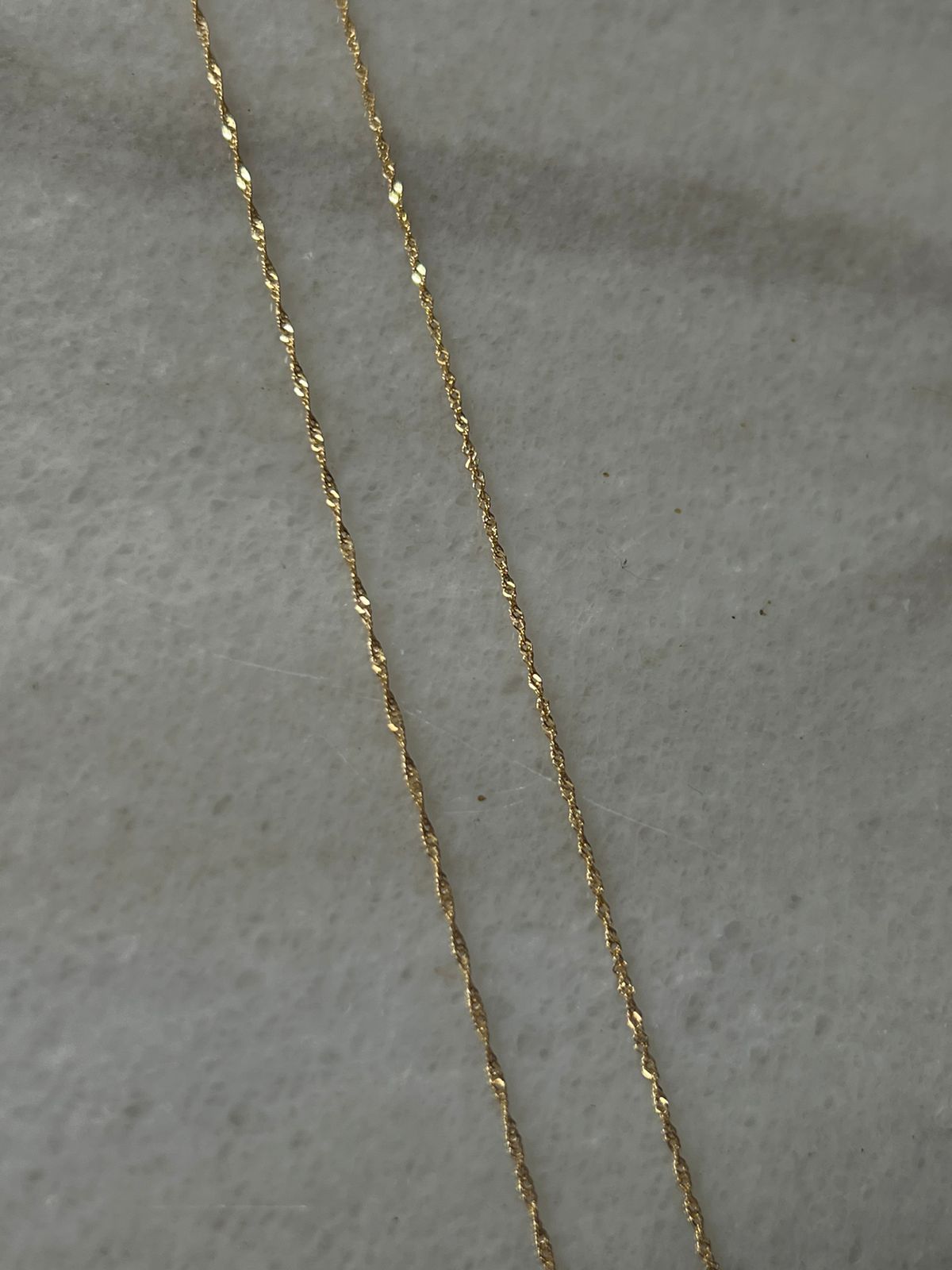 CADENA 50CM TEJIDO SINGAPUR