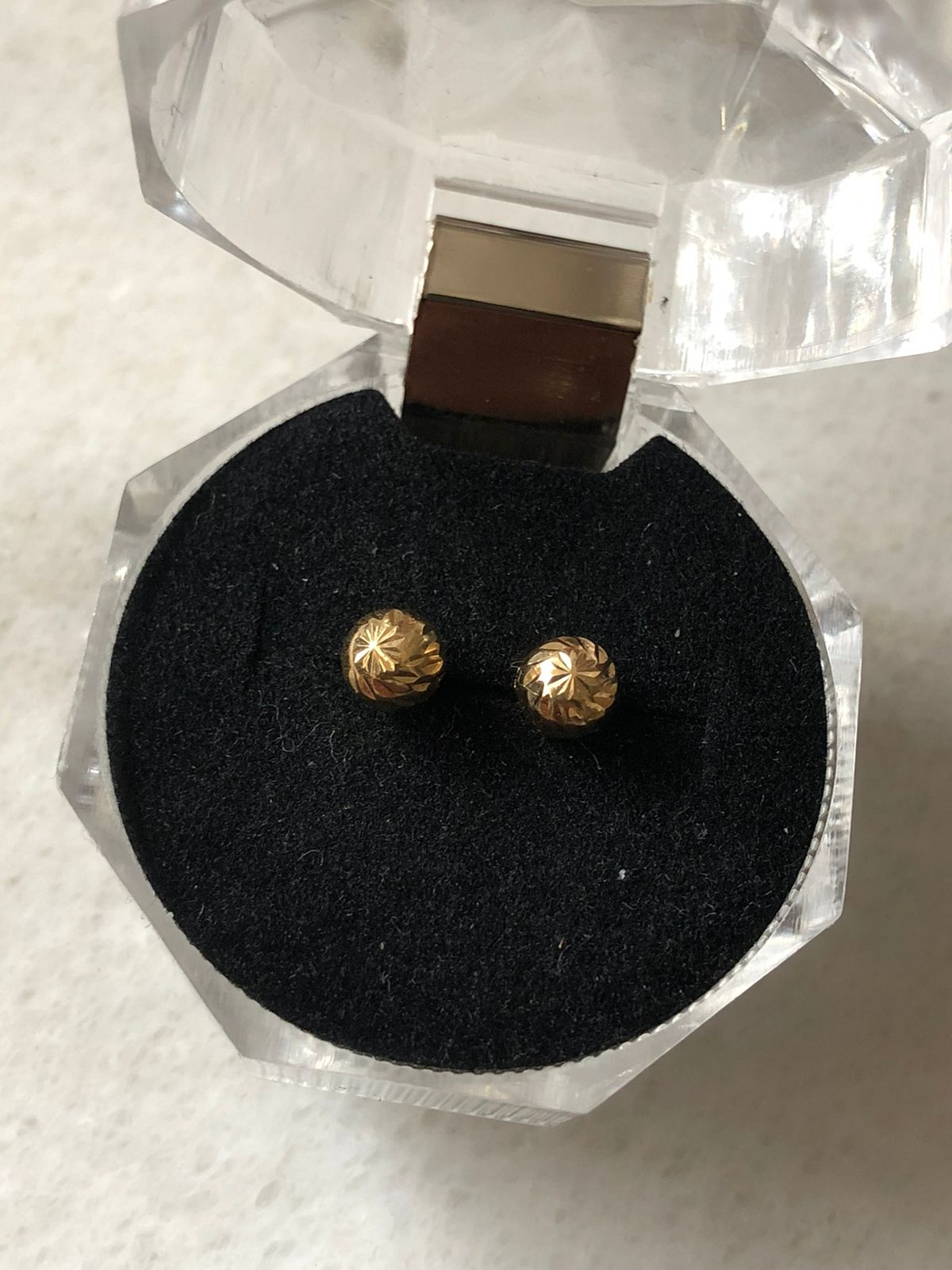 TOPITOS BOLA 5MM DIAMANTADA