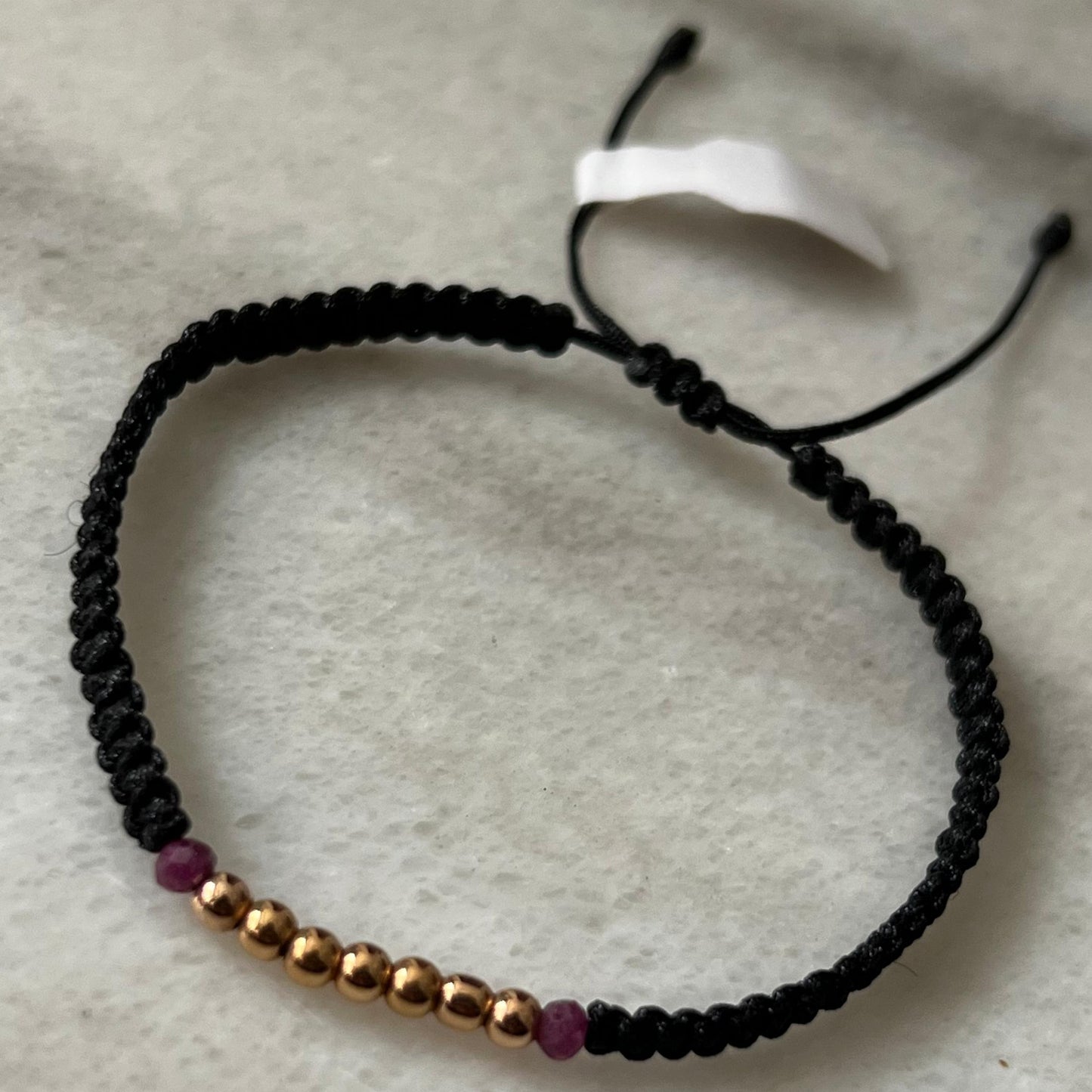 PULSO RUBÍES NATURALES ORO ROSA 18K