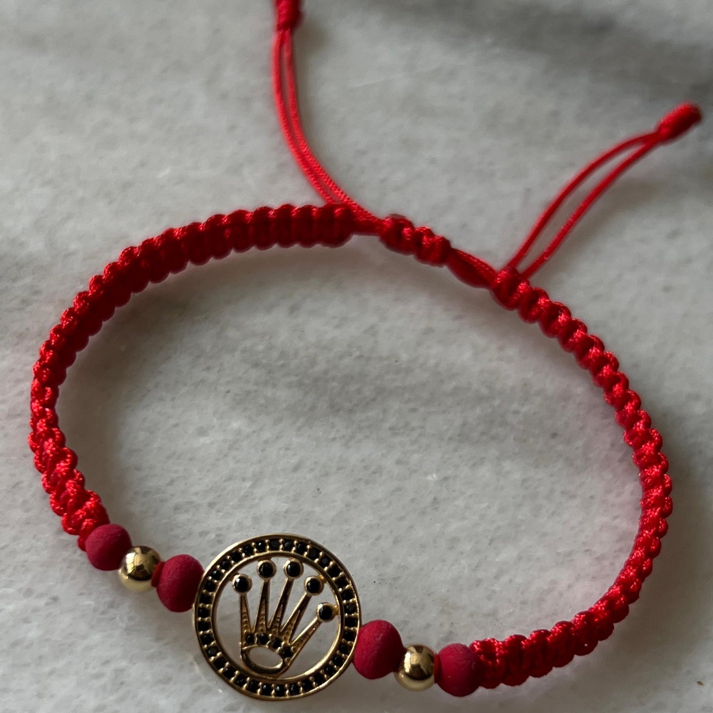 PULSERA TEJIDA TIPO ROLEX
