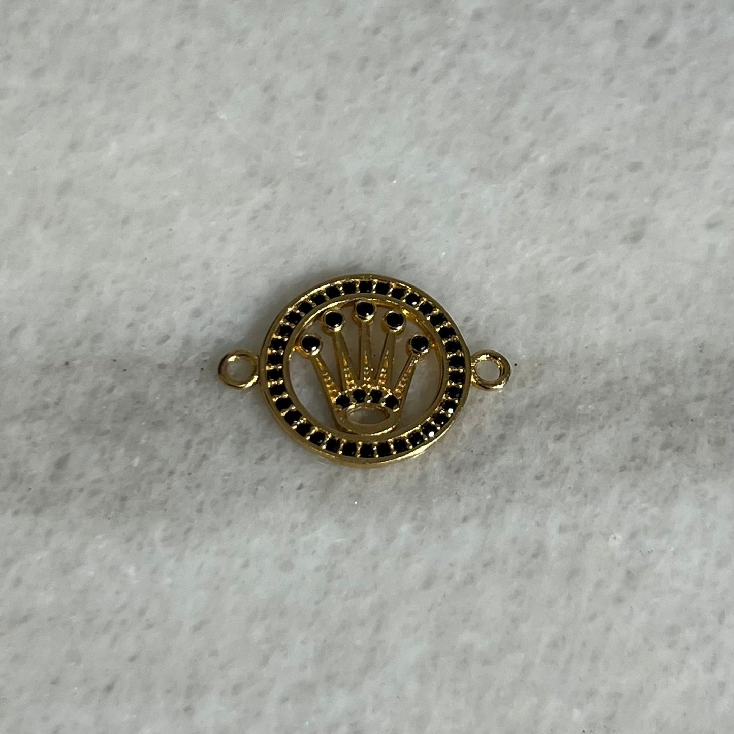 HERRAJE CORONA PIEDRAS NEGRAS