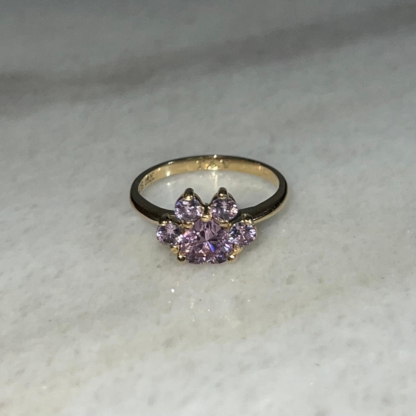 ANILLO DISEÑO HUELLA
