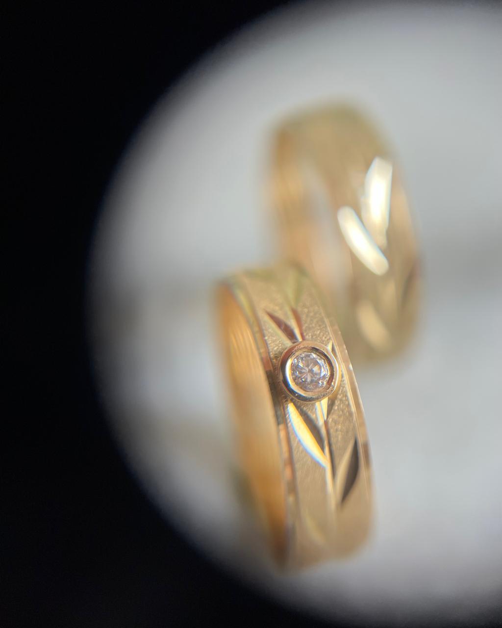 ARGOLLAS DIAMANTADAS DISEÑO ESPECIAL